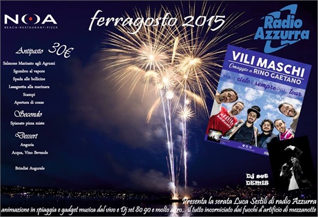FERRAGOSTO 2015 AL NOA