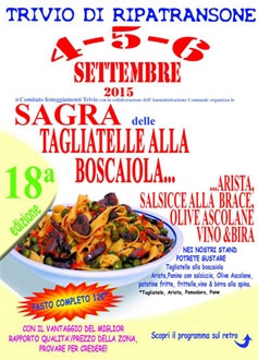 SAGRA DELLE TAGLIATELLE ALLA BOSCAIOLA