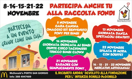 CUCCIOLANDIA PER LA SOLIDARIETÀ