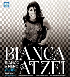 ECCO BIANCA ATZEI CON IL SUO "BIANCO E NERO CLUB"