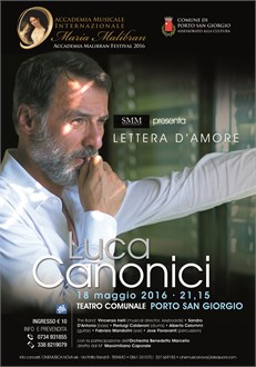 LA "LETTERA D'AMORE" DI LUCA CANONICI