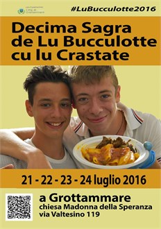 SAGRA DE LU BUCCULOTTE CU LU CRASTATE