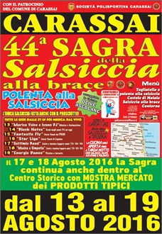 SAGRA DELLA SALSICCIA