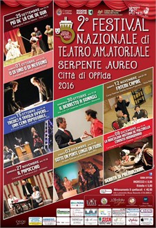 FESTIVAL NAZIONALE DI TEATRO AMATORIALE "SERPENTE AUREO"