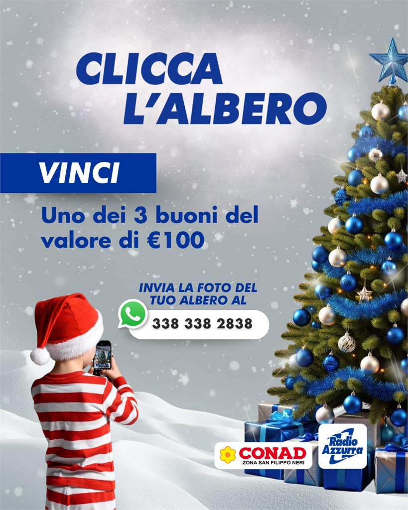 CLICCA L’ALBERO – VINCI LA SPESA DELLE FESTE